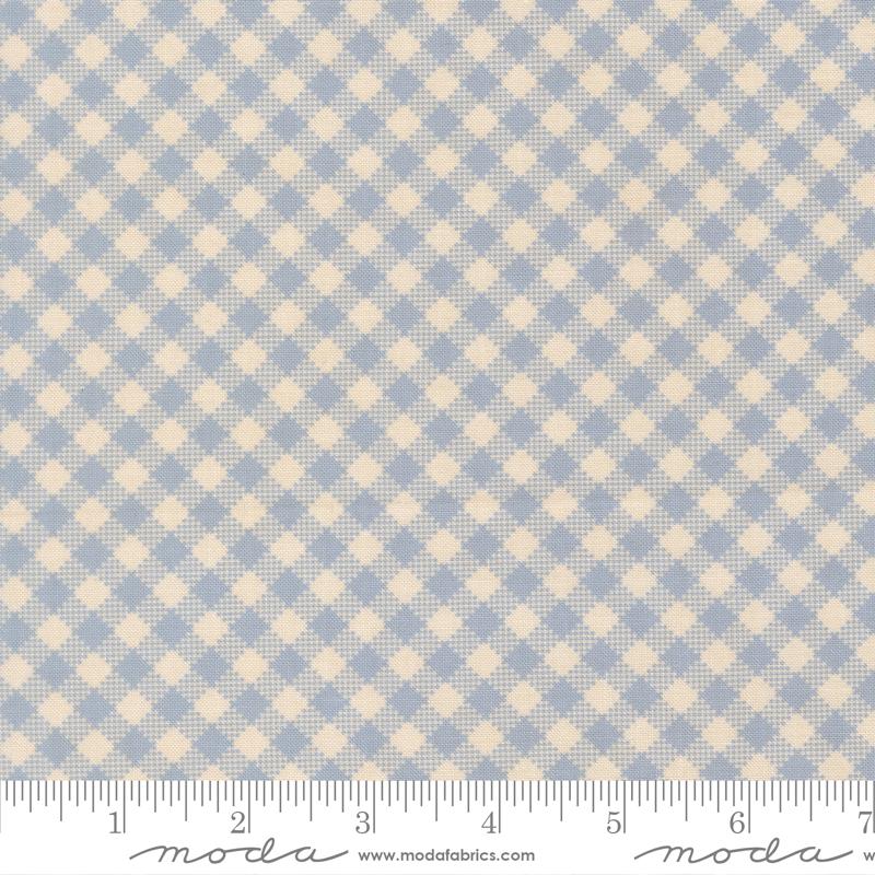 My Secret Garden Gingham Sky - Quilt Fabric
