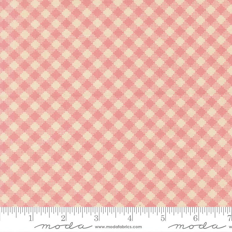 My Secret Garden Gingham Blossom - Quilt Fabric