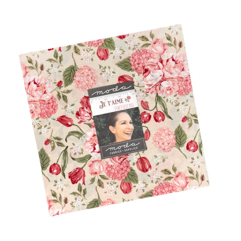 Je Taime - Valentines Layer Cake, zoomed in. Select this picture to zoom back out.