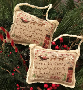 Here He Comes - Cross Stitch Pattern