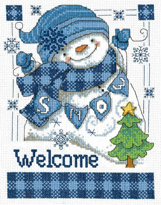 Snow Welcome - Cross Stitch Pattern