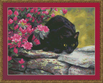 Ready to Pounce - Cross Stitch Pattern