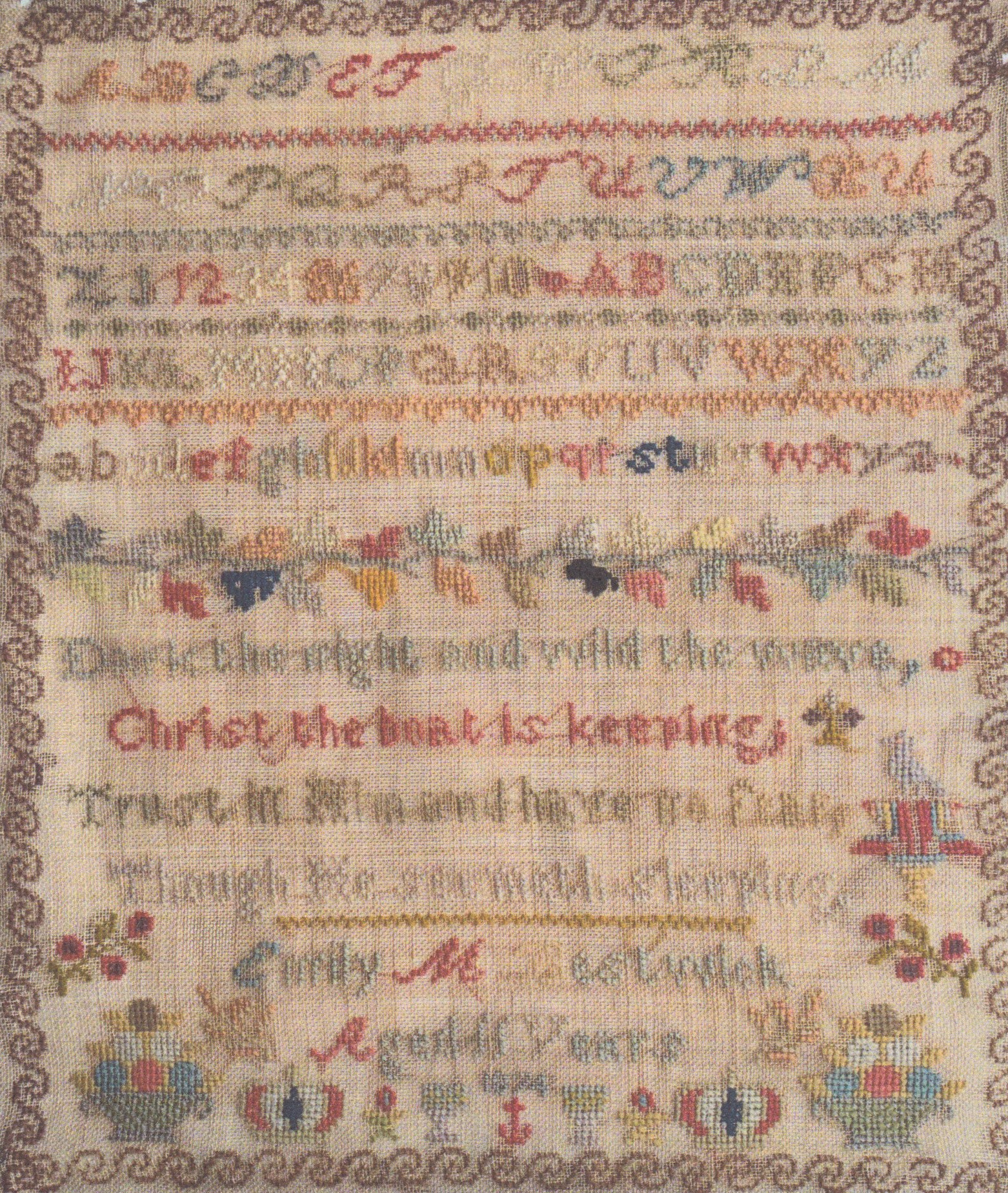 Though He Seemeth Sleeping - Cross Stitch Pattern