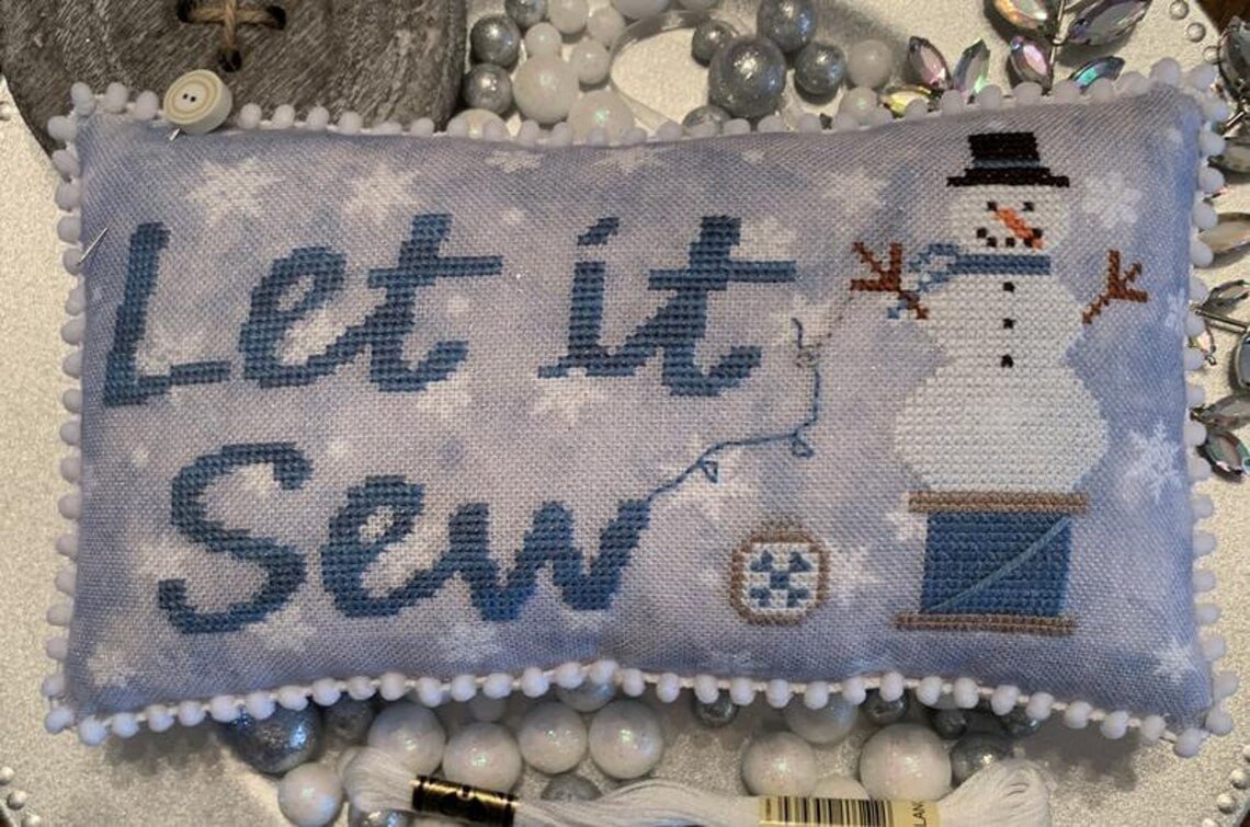 Let it Sew - Cross Stitch Pattern
