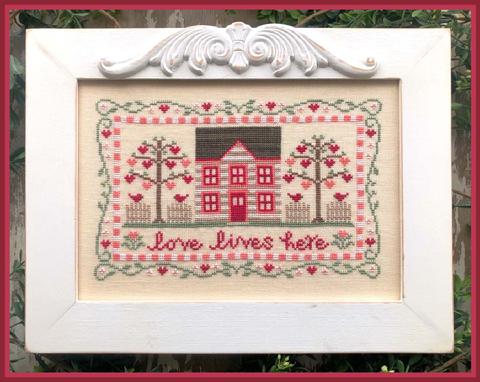 Love Lives Here - Cross Stitch Pattern