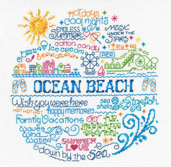 Let's Boardwalk - Cross Stitch Pattern