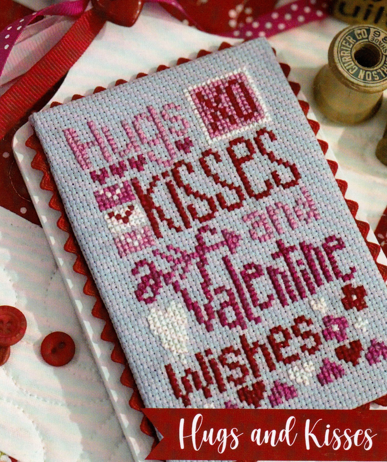 Hugs and Kisses - Cross Stitch Pattern