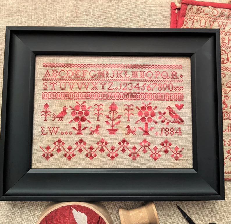 LW 1884 - Cross Stitch Pattern