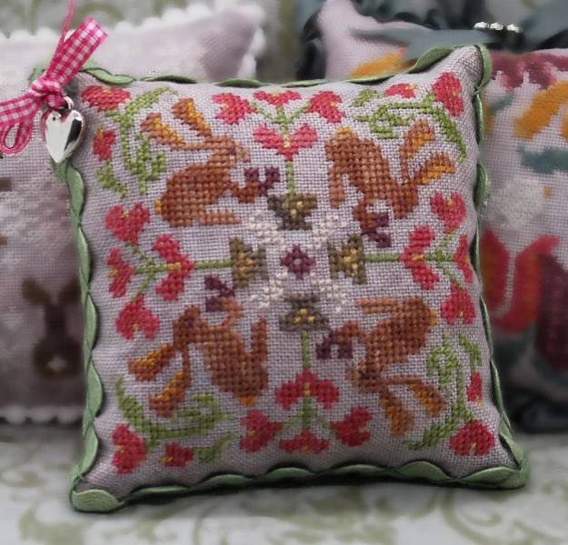 Rabbit Rabbit February - Cross Stitch Pattern