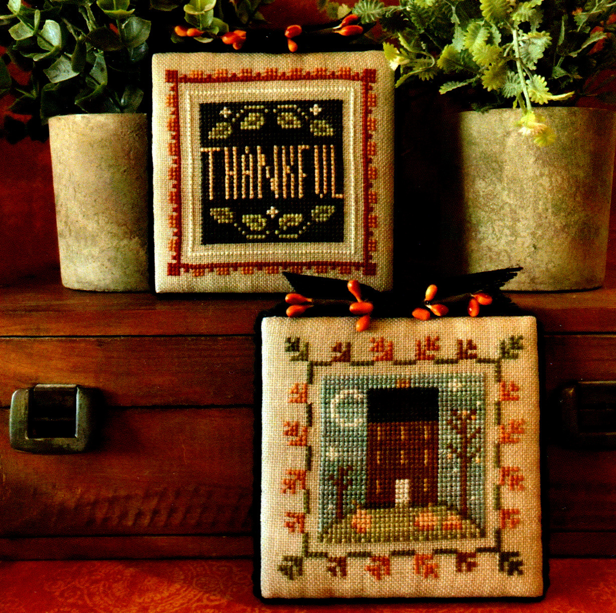 Fall is in the Air 1 - Cross Stitch Pattern