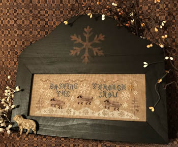 Dashing Through the Snow - Cross Stitch Pattern