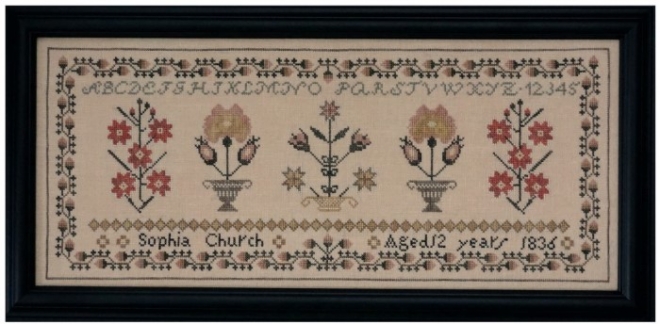 Sophia Church - Cross Stitch Pattern