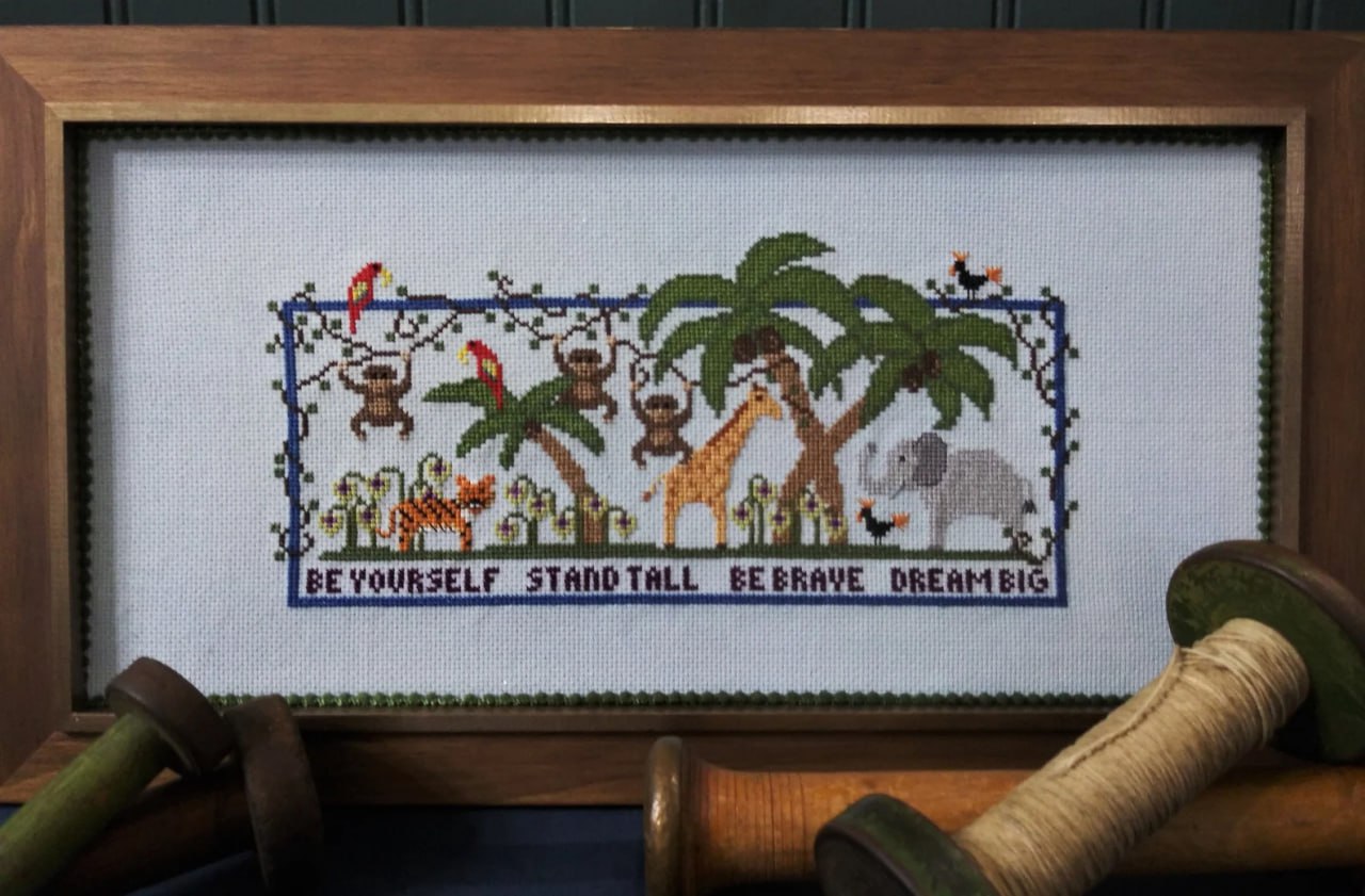 Jungle Love - Cross Stitch Pattern