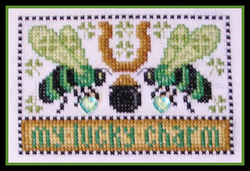 Bee My Lucky Charm - Cross Stitch Pattern