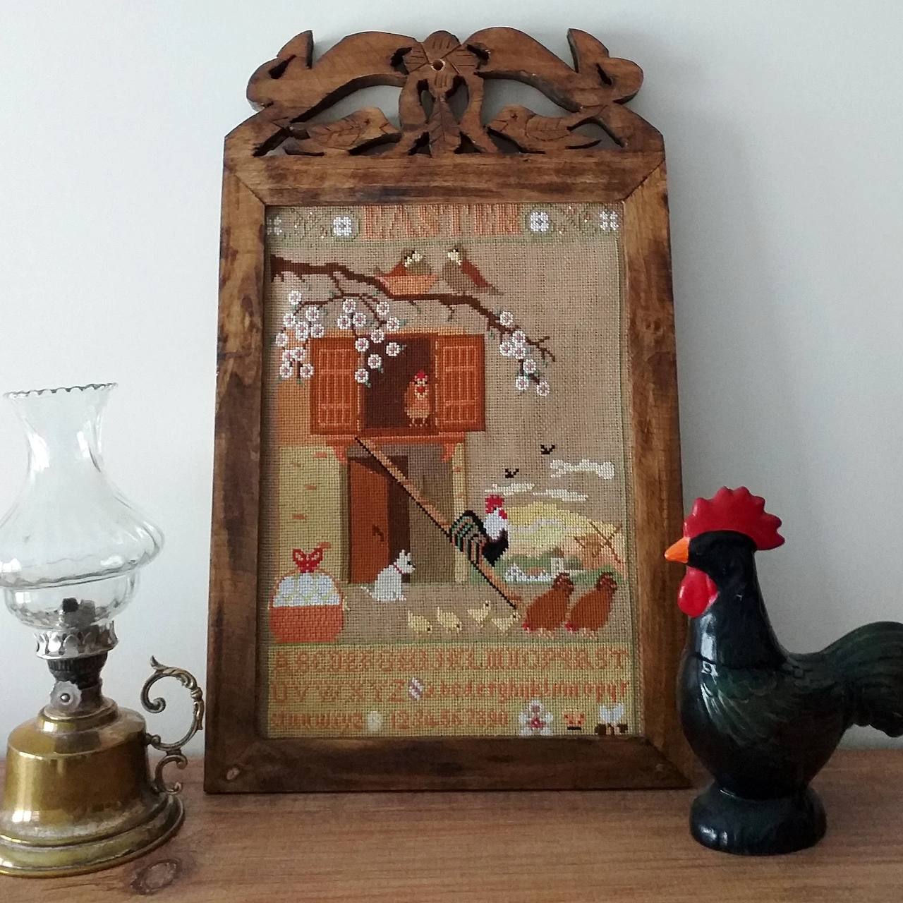 Easter Morning in Countryside - Cross Stitch Pattern