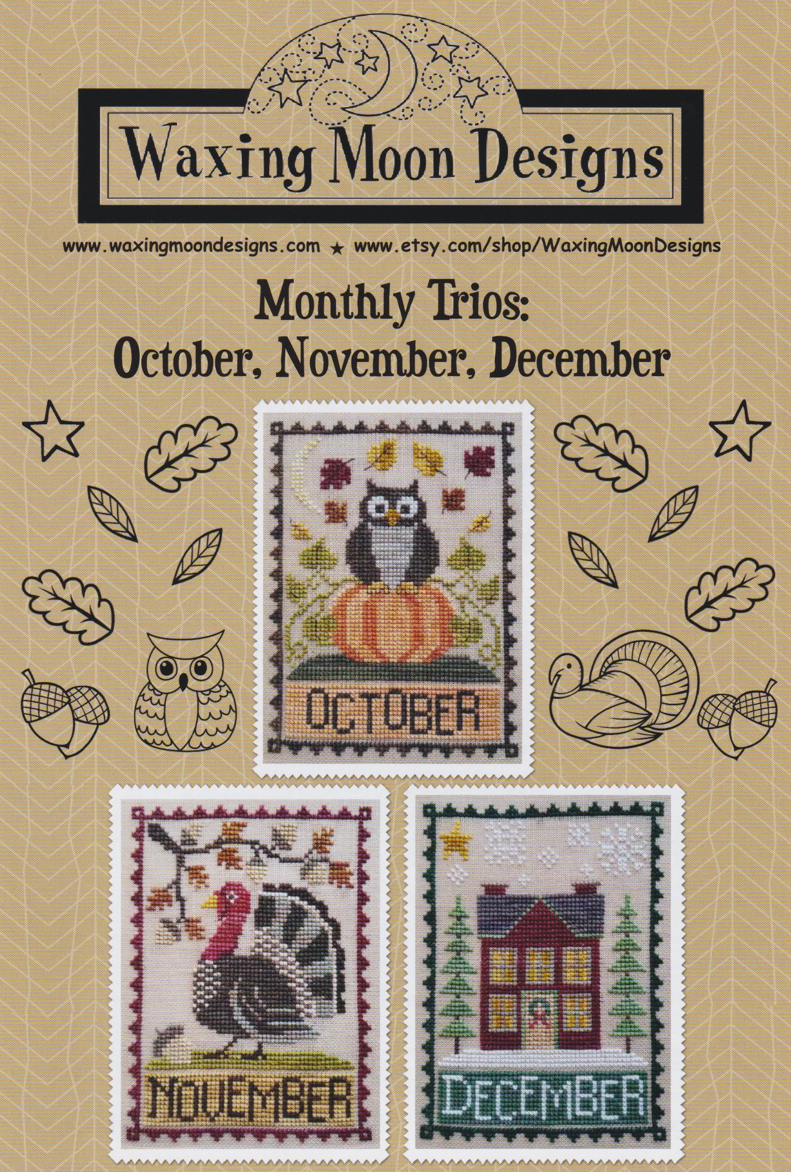 Monthly Trios - October, November, December