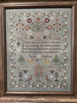 Sarah Jackson - Cross Stitch Pattern