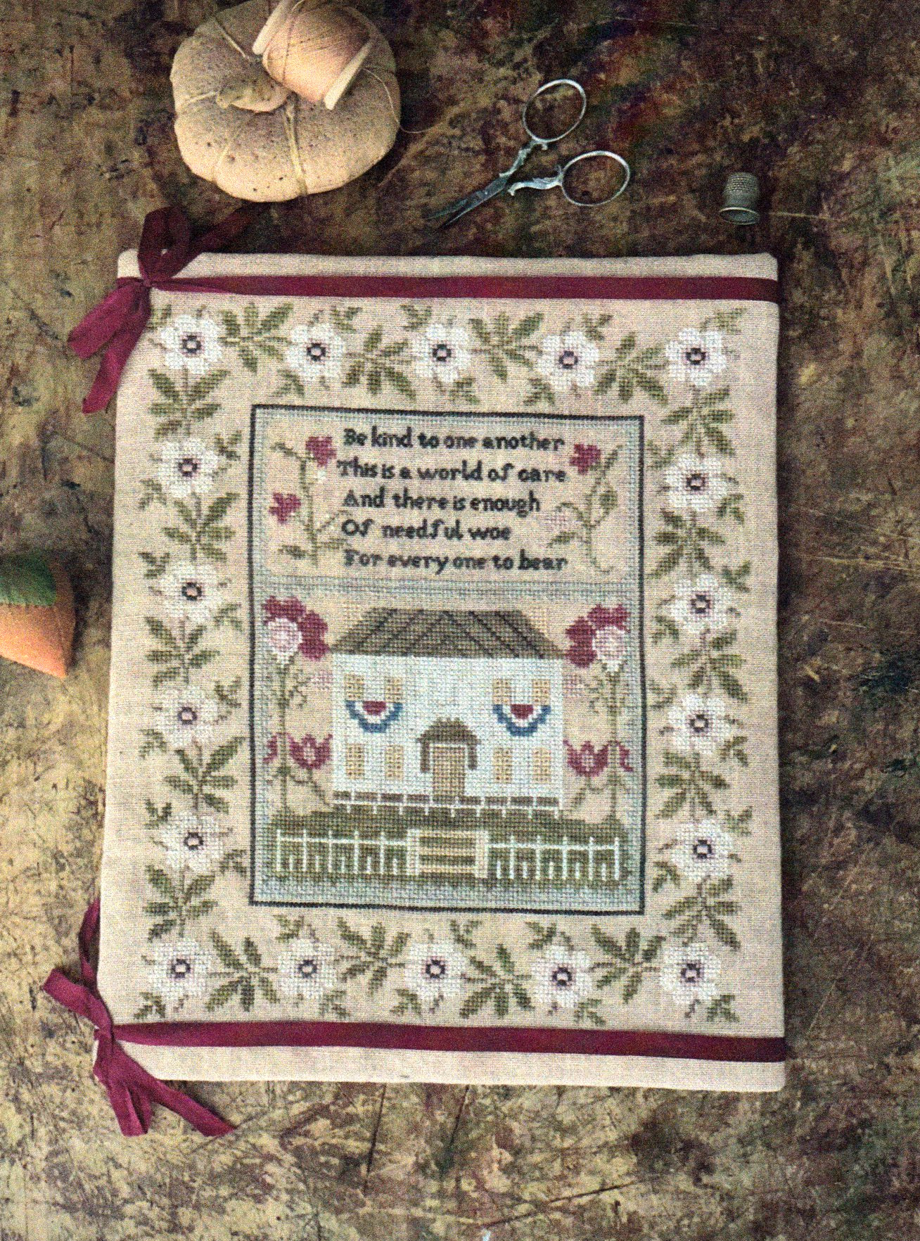 Be Kind Sampler - Cross Stitch Pattern