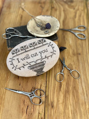 I Will Cut You - Cross Stitch Pattern