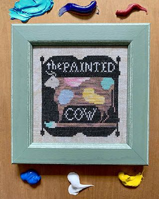 Painted Cow - Cross Stitch Pattern