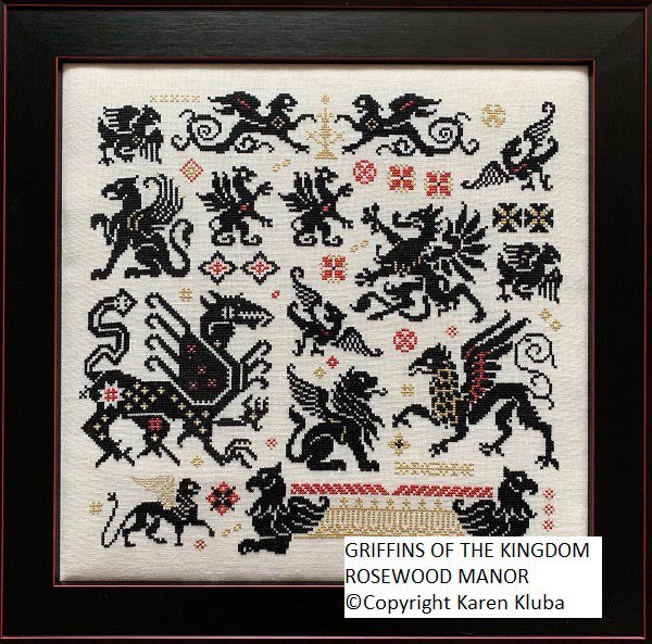 Griffins of the Kingdom - Cross Stitch Pattern