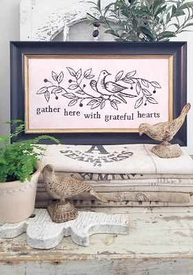 Gather Here - Cross Stitch Pattern