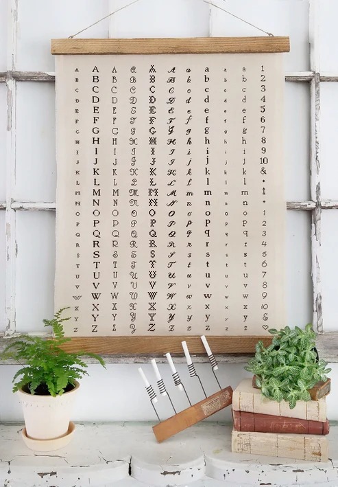 Engraver's Chart - Cross Stitch Pattern