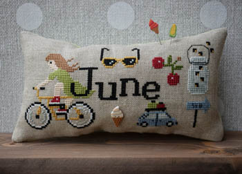 When I Think of June - Cross Stitch Pattern