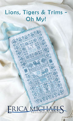 Lions Tigers & Trims - Oh My! - Cross Stitch Pattern