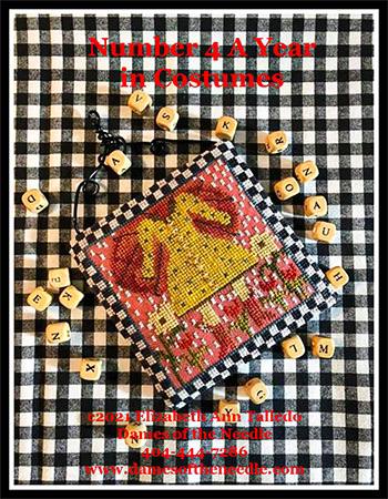 A Year in Costumes - Number 4 - Cross Stitch Pattern