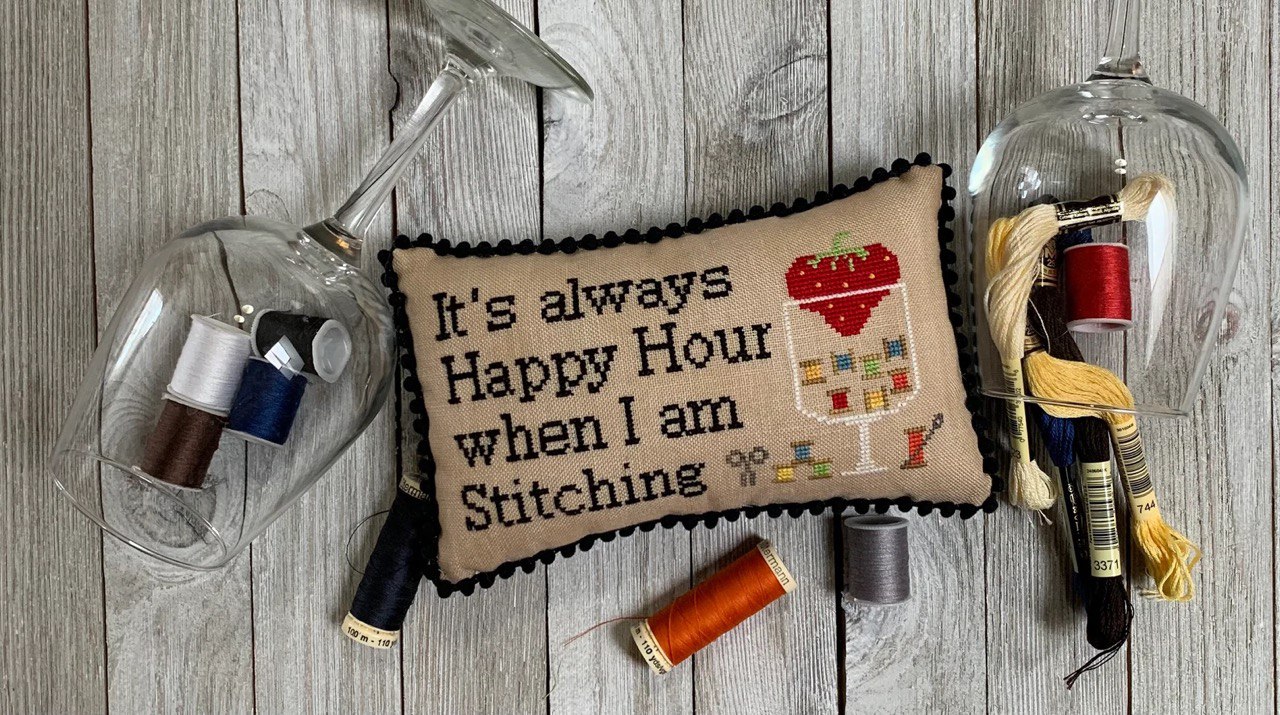 Happy When Stitching - Cross Stitch Pattern