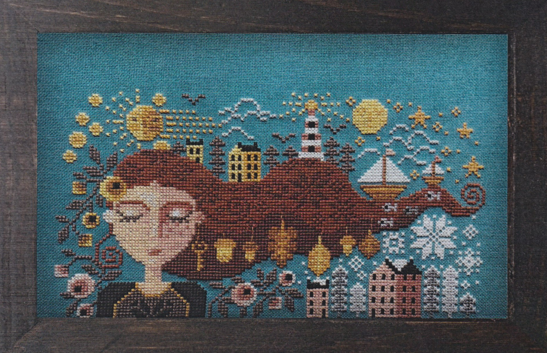 Dreaming Girl - Cross Stitch Pattern