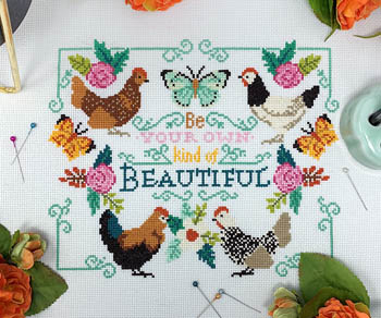 Your Own Beautiful - Cross Stitch Pattern