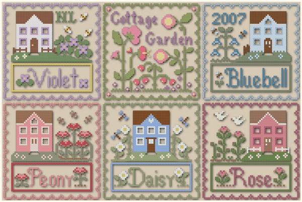Cottage Garden - Cross Stitch Pattern