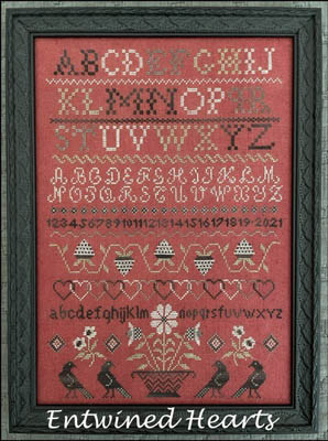 Entwined Hearts - Cross Stitch Pattern