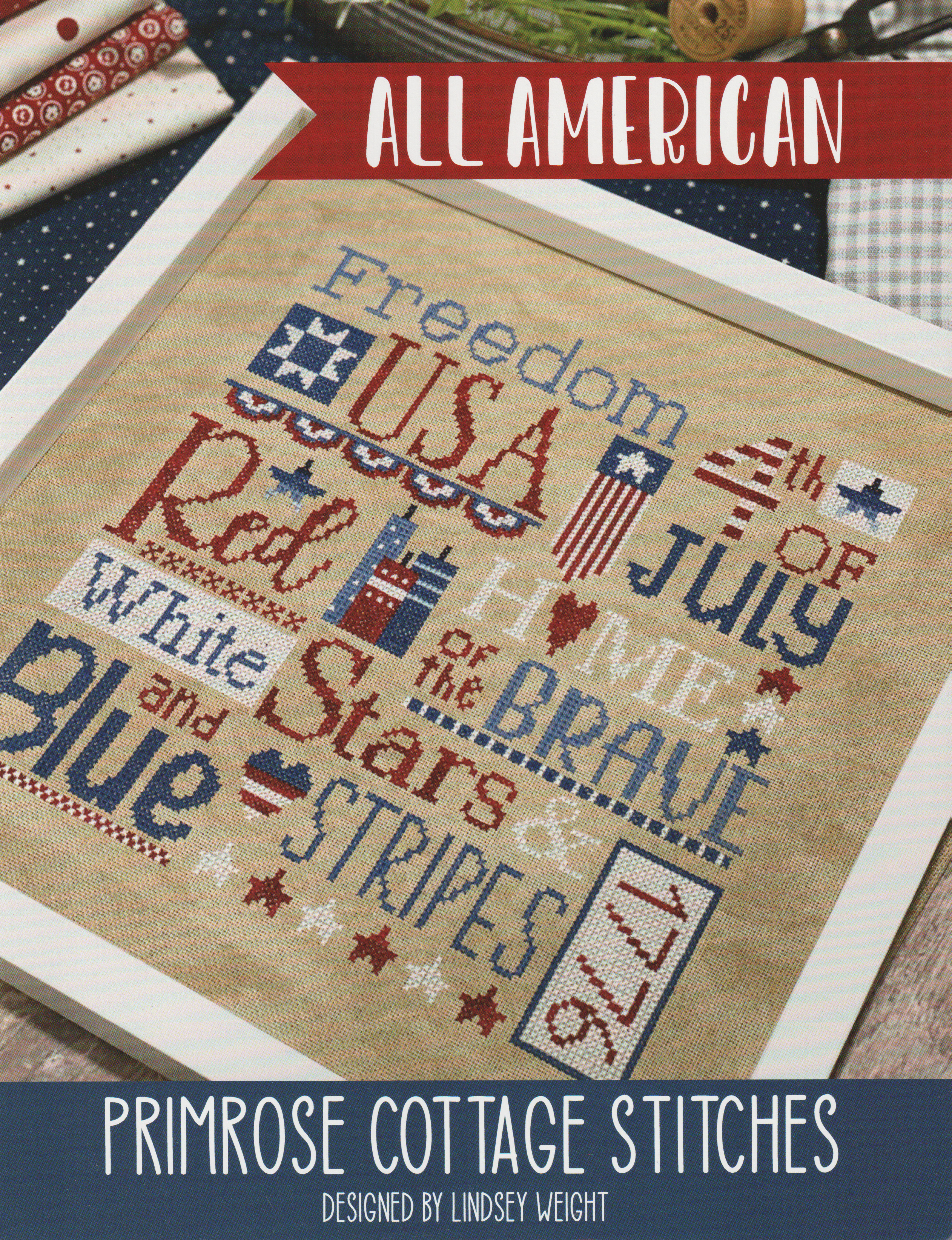 All American - Cross Stitch Pattern