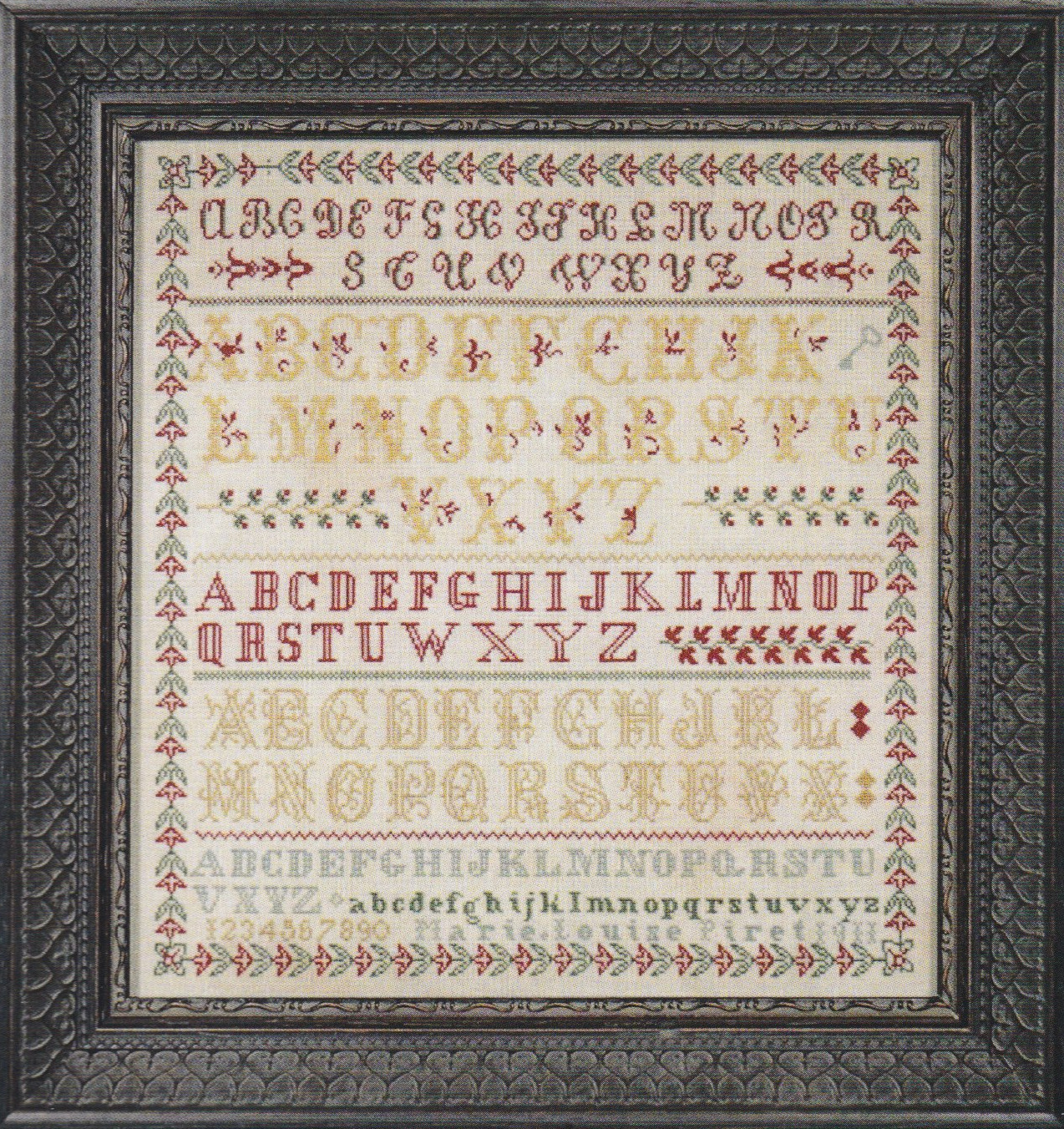 Marie Louise Piret 1911 - Cross Stitch Pattern