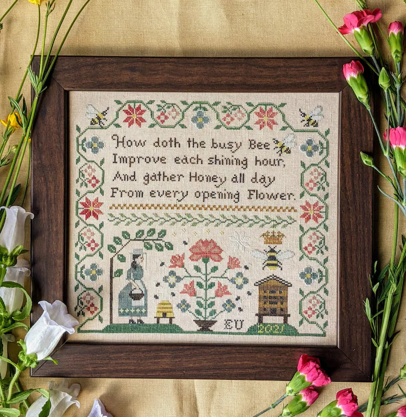 Busy Bee - Cross Stitch Pattern
