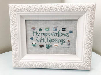 Blessings Overflow - Cross Stitch Pattern