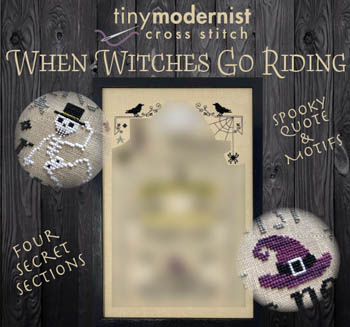 When Witches Go Riding By Part 1 - Cross Stitch Pattern