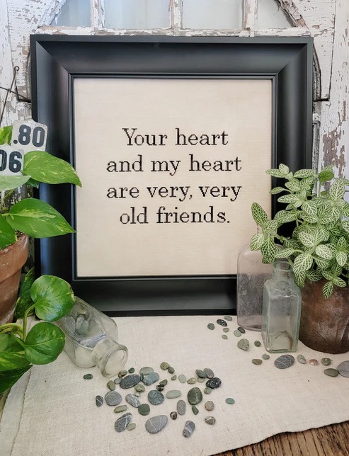 Old Friends - Cross Stitch Pattern