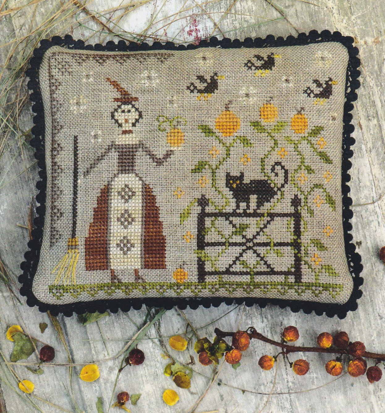 Witch's Garden - Cross Stitch Pattern