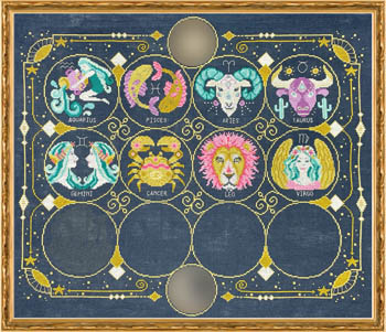 Zodiac Signs Part 8 - Cross Stitch Pattern