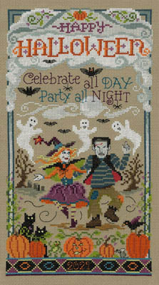 Halloween Party - Cross Stitch Pattern