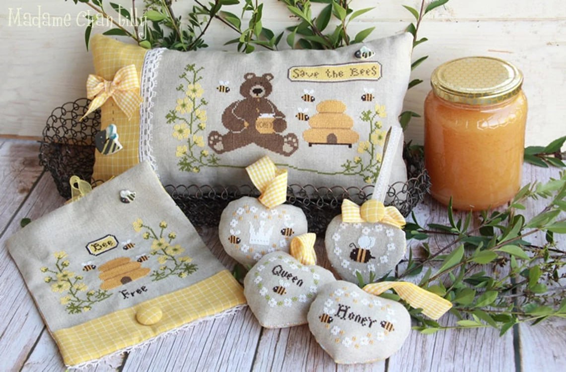 Save the Bees - Cross Stitch Pattern