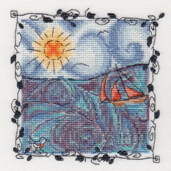 Riding the Waves - Cross Stitch Pattern