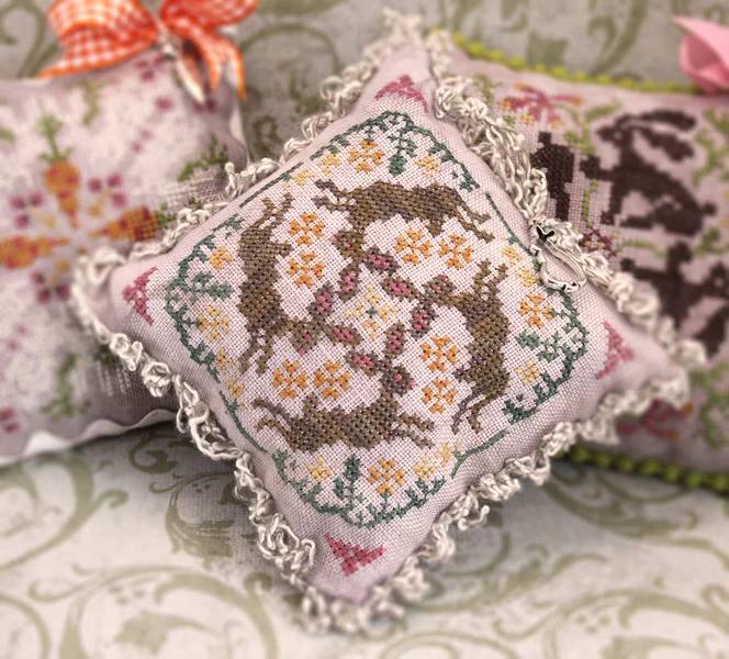 Rabbit Rabbit July - Cross Stitch Pattern