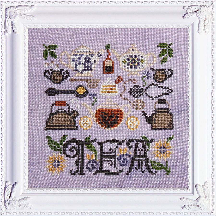 Tea Time - Cross Stitch Pattern
