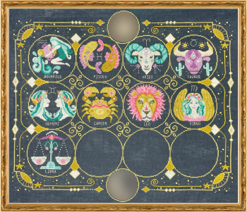 Zodiac Signs Part 9 - Cross Stitch Pattern
