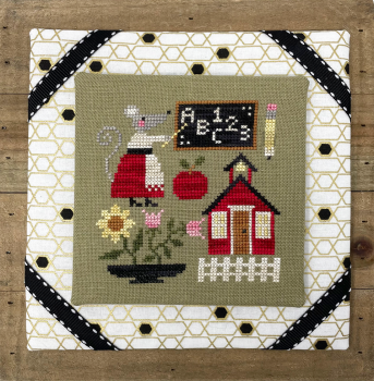 Mouse's Schoolhouse - Cross Stitch Pattern